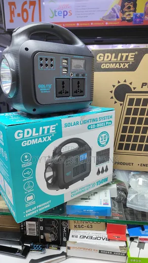 Power Station 150w With 30watts Solar Panels.