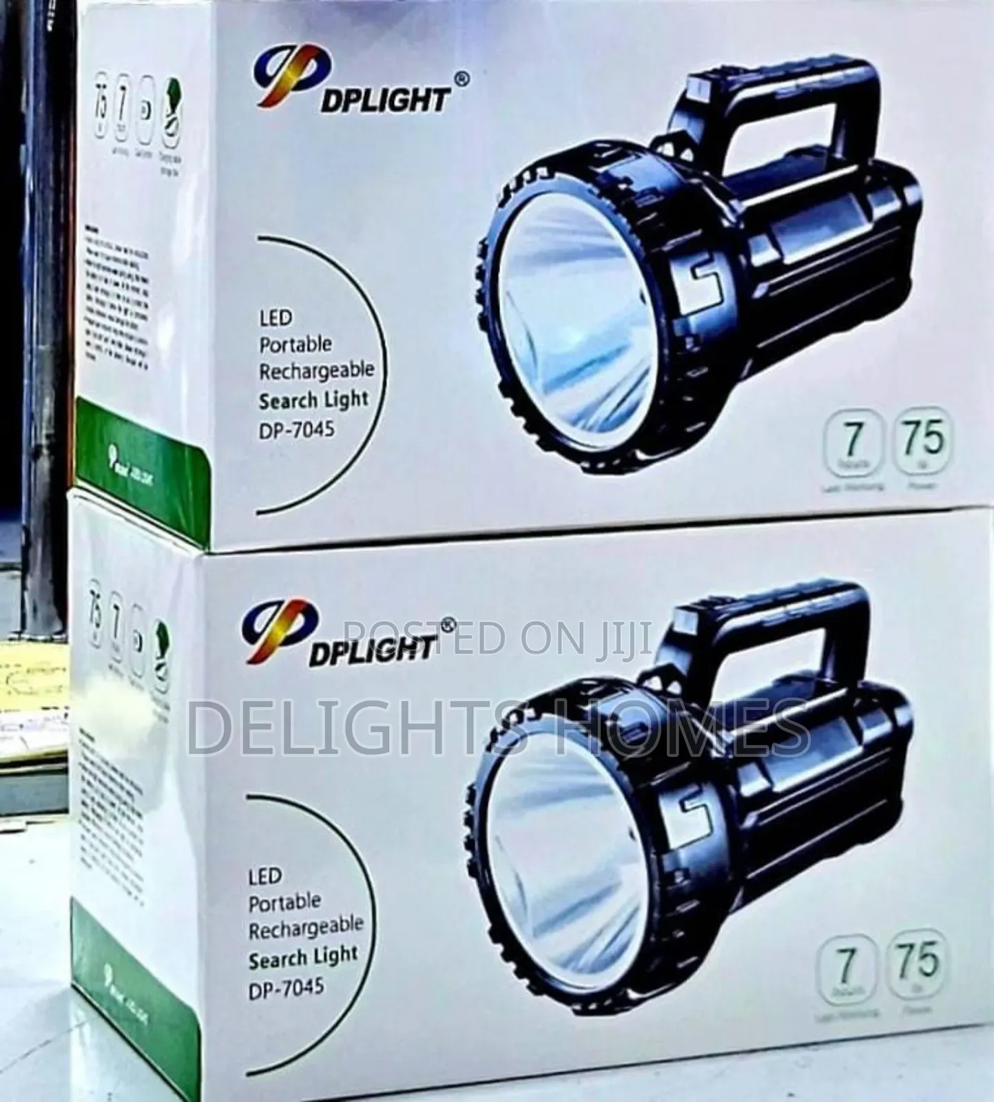 Dp Rechargeable Torch-Dv