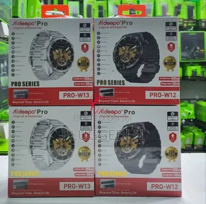 Aldeepo Pro-W12/W13 *Metallic* Smart Watches