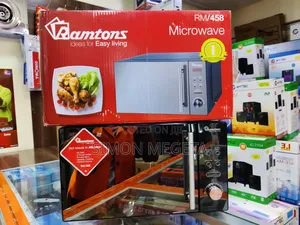 Silver Glass Ramtons Digital Microwave 20 Litres