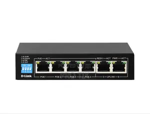 D-Link DGS-F1006p-E 250m 6-Port 1000mbps Switch