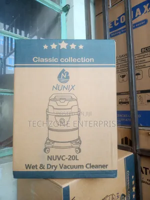 Nunix Wet and Dry Vacuum Cleaner 20 Litres With 1400 Watts 