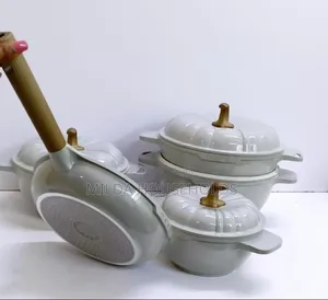 Pumpkin Granite Cookware Set