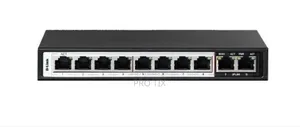 D-Link 8ge Poe+ 2ge Uplink 250m Poe Switch – DGS-F1010p