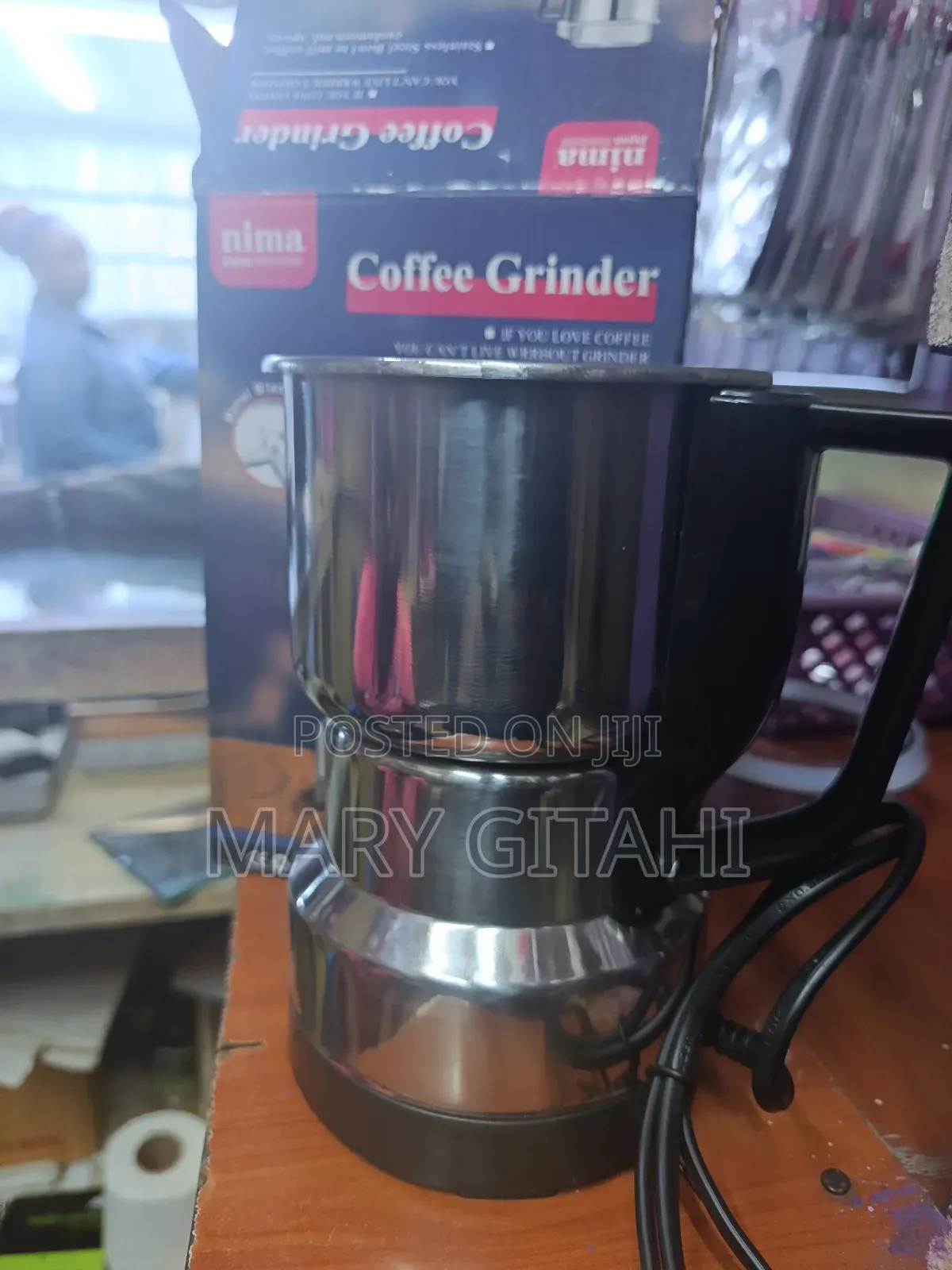 Nima Mini Electric Grinder With Handle