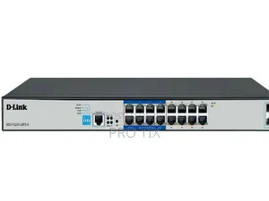 D-Link DGS-F1210-18ps-E 16-Port Gigabit Poe Switch
