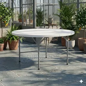 Heavy Duty Round Folding Table 1.8m