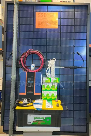 1.2kva Home Solar Kit for Tv 43",10 Lights, Music, Wifi,Mini Fridge