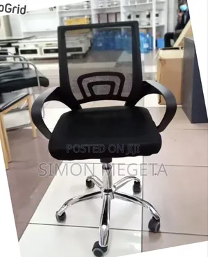 Secretarial Mesh Office Chair Lumber Support Brand New