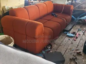 Orange Bubble 3 Seater Sofa