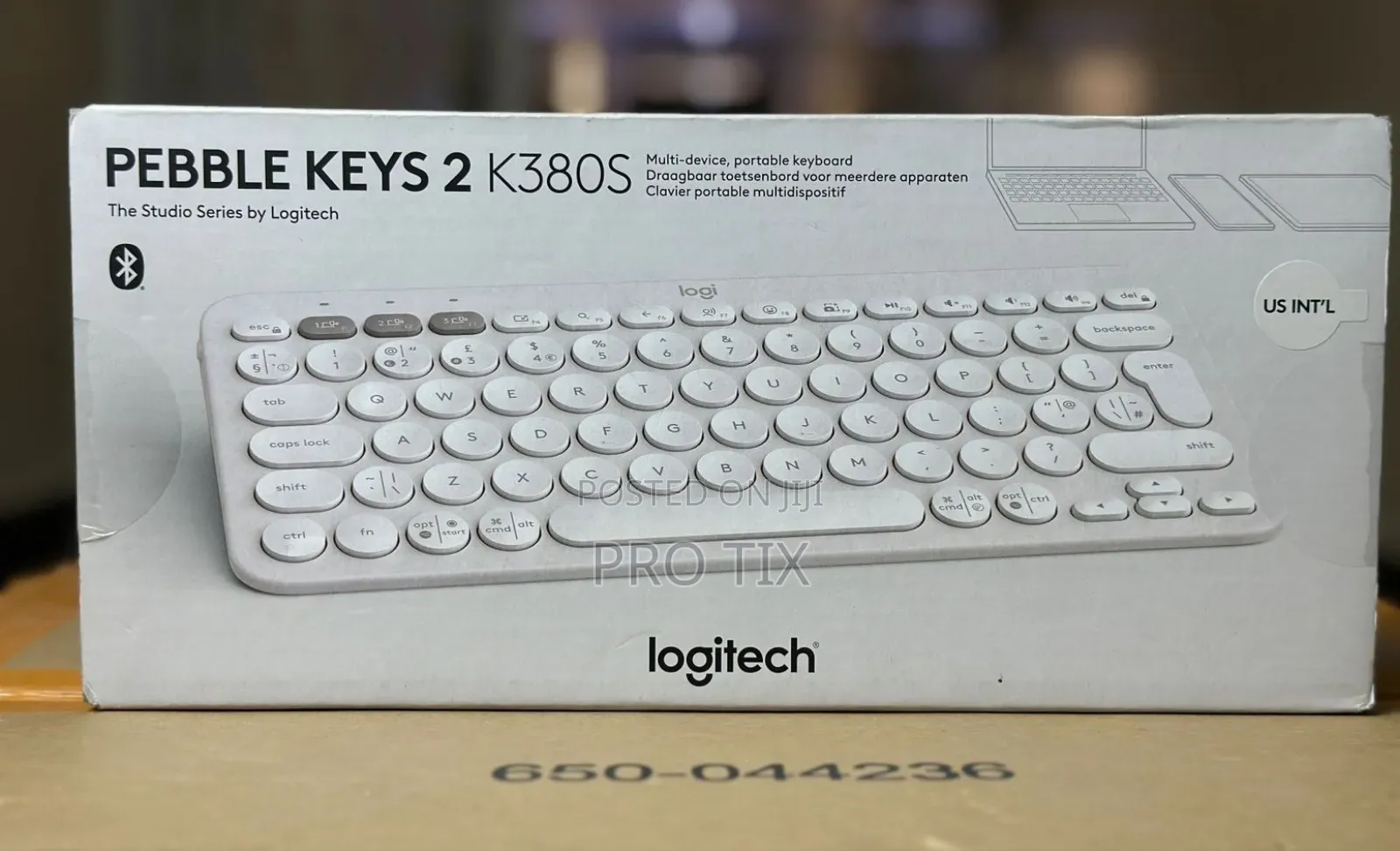 Logitech K380s Pebble Keys Bluetooth Keyboard