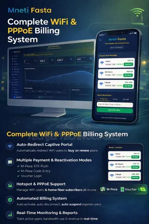 Wifi /Hotspot Billing Web System