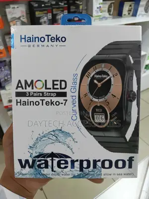 Haino Teko -7 Curved Amoled Display Waterproof Smartwatch