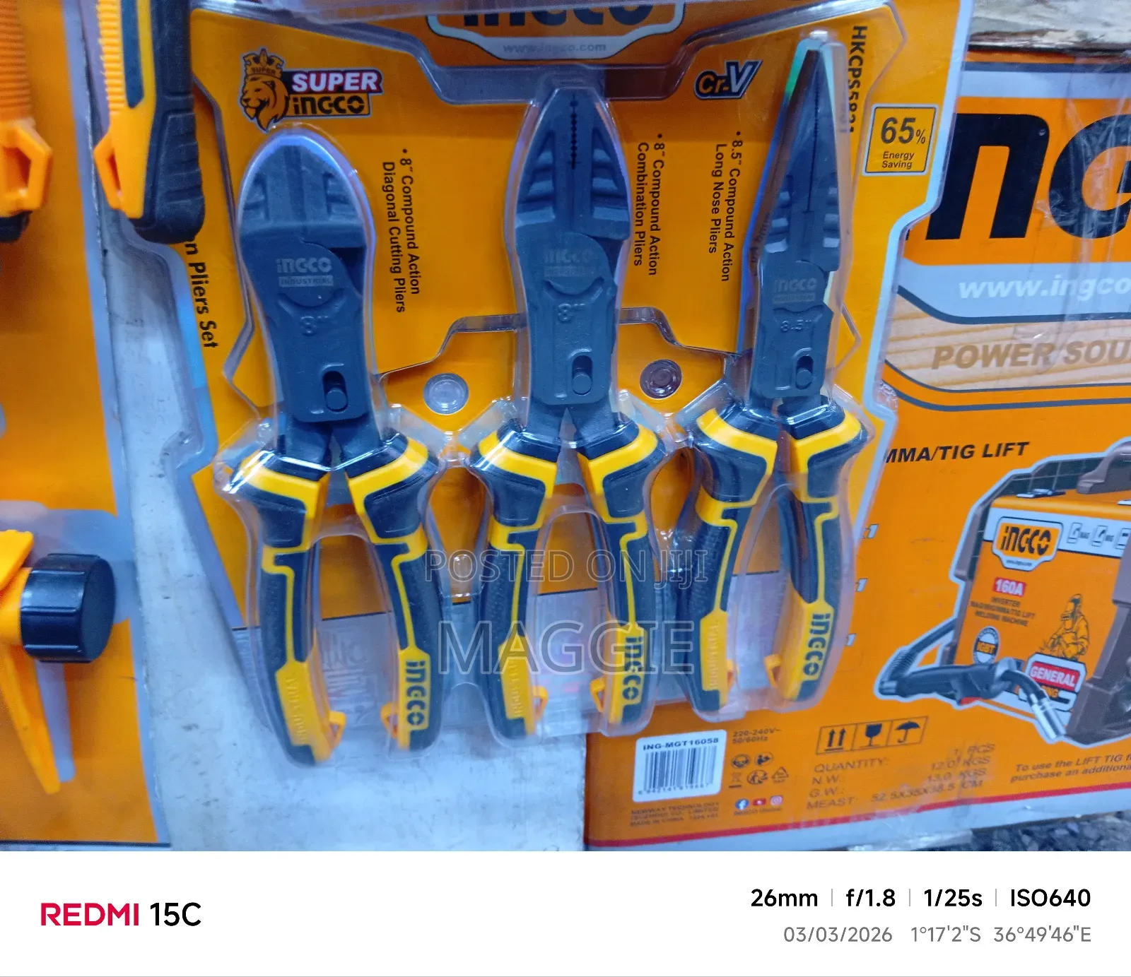 3pcs Pliers Set