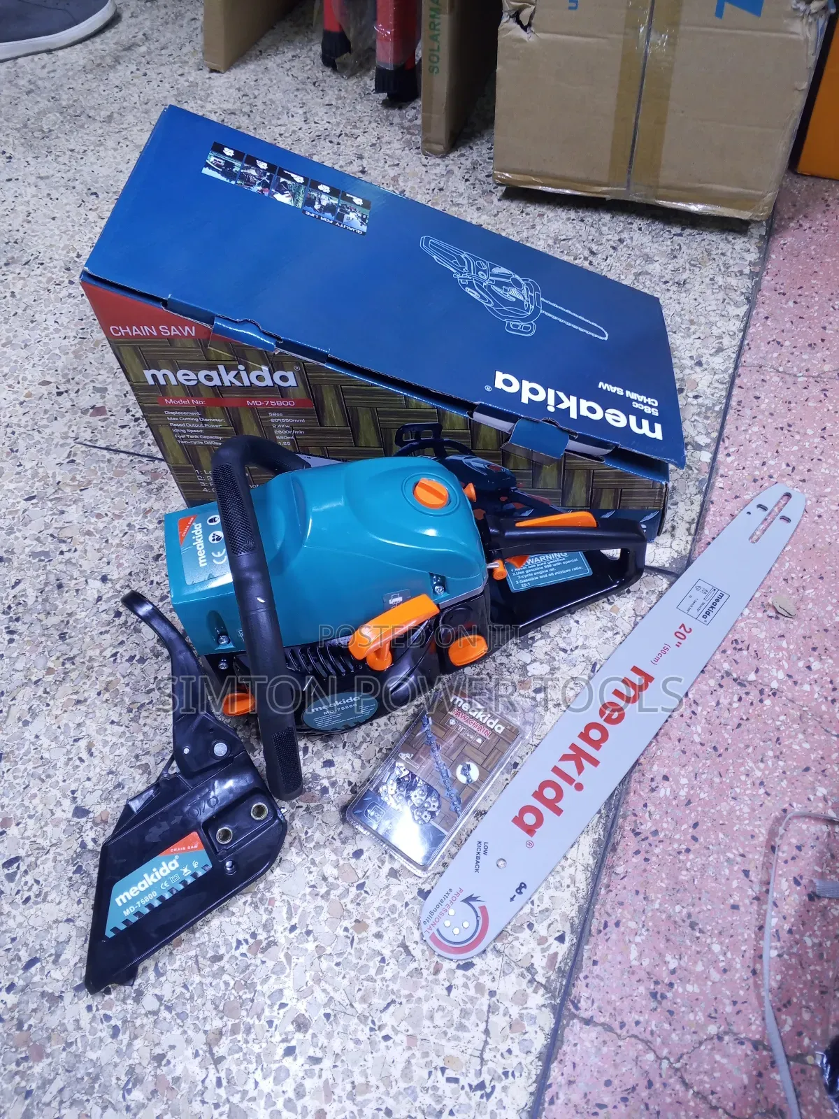 Meakida 20" Powered Chain Saw