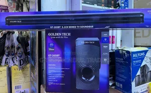 Goldentech 5.1 Channel Soundbar Speaker System