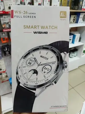 Wisme Ws26 Smart Sports Watch With 3 Straps