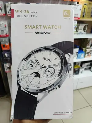 Wisme Ws-26 Smartwatch With 1.52-Inch Full Touch Screen