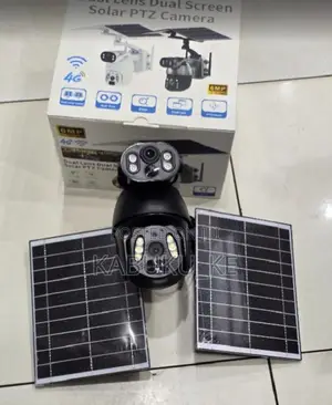 Simcard Solar Powered 4g Gsm Ptz 360 And Dual Lens Camera – Ubox