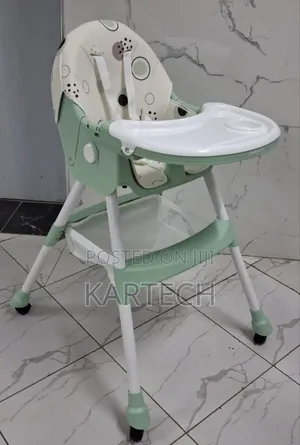 2-in-1 Baby High Chair, Foldable, Feeding Chair