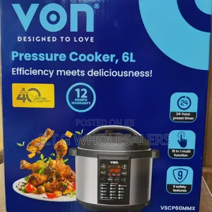 Multi-Functional Von 6-Litre Electric Cooker