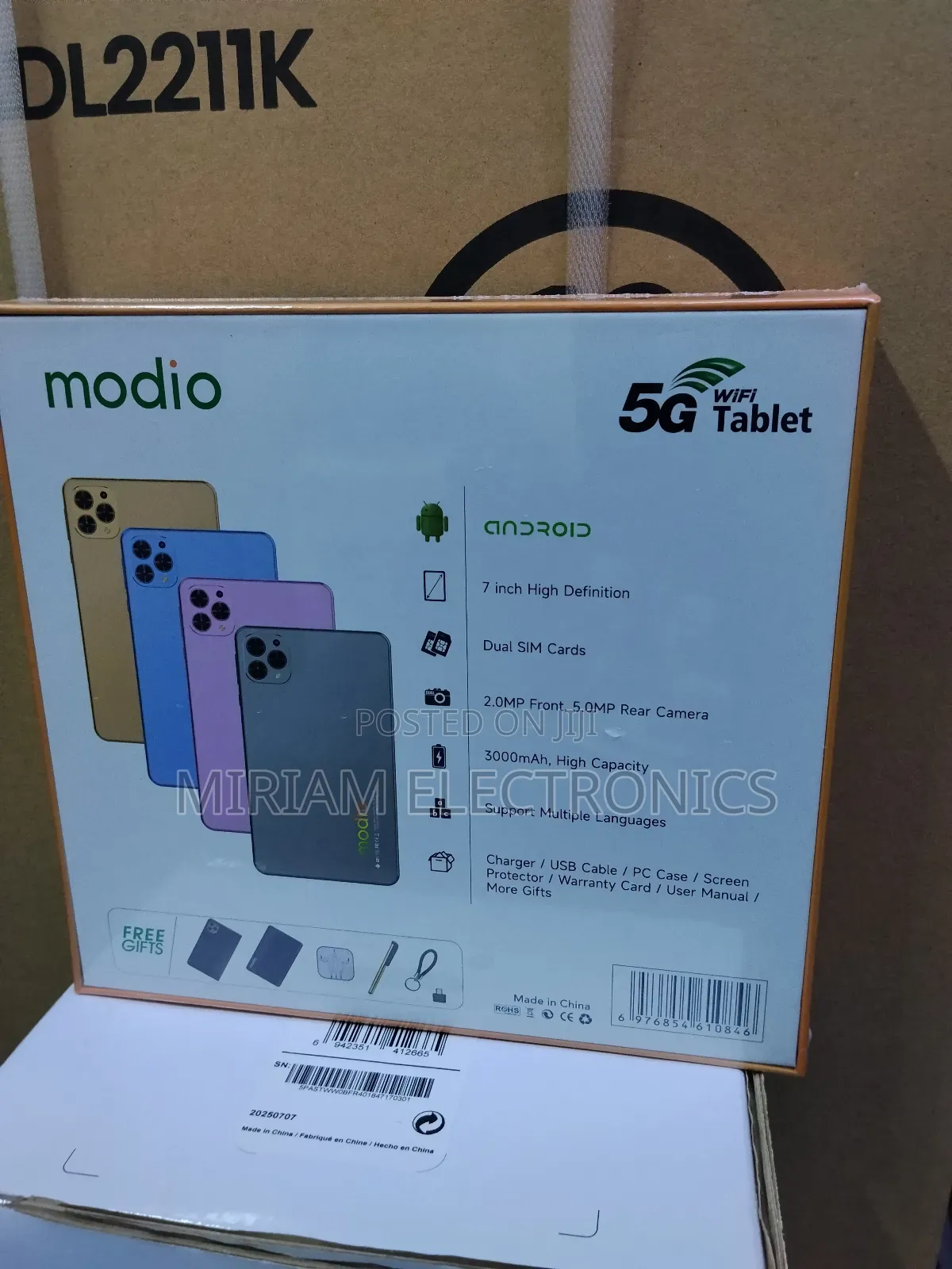 New Modio M797 256 GB Black