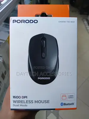 Porodo Dual Mode Wireless Mouse.