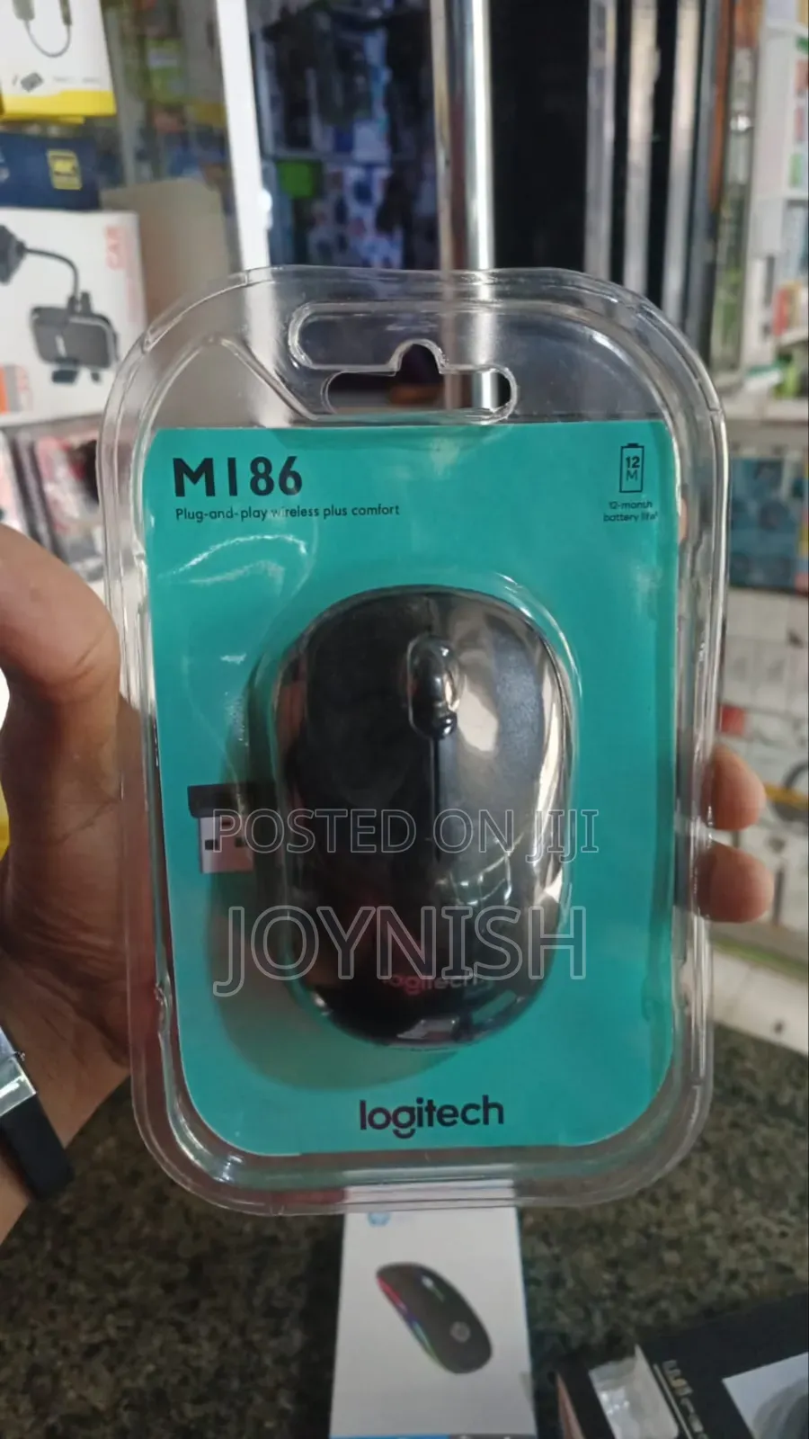 Logitech M186 Wireless Mouse Brand New