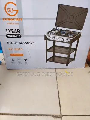 Eurochef 5 Burner Standing Cooker With Shelves