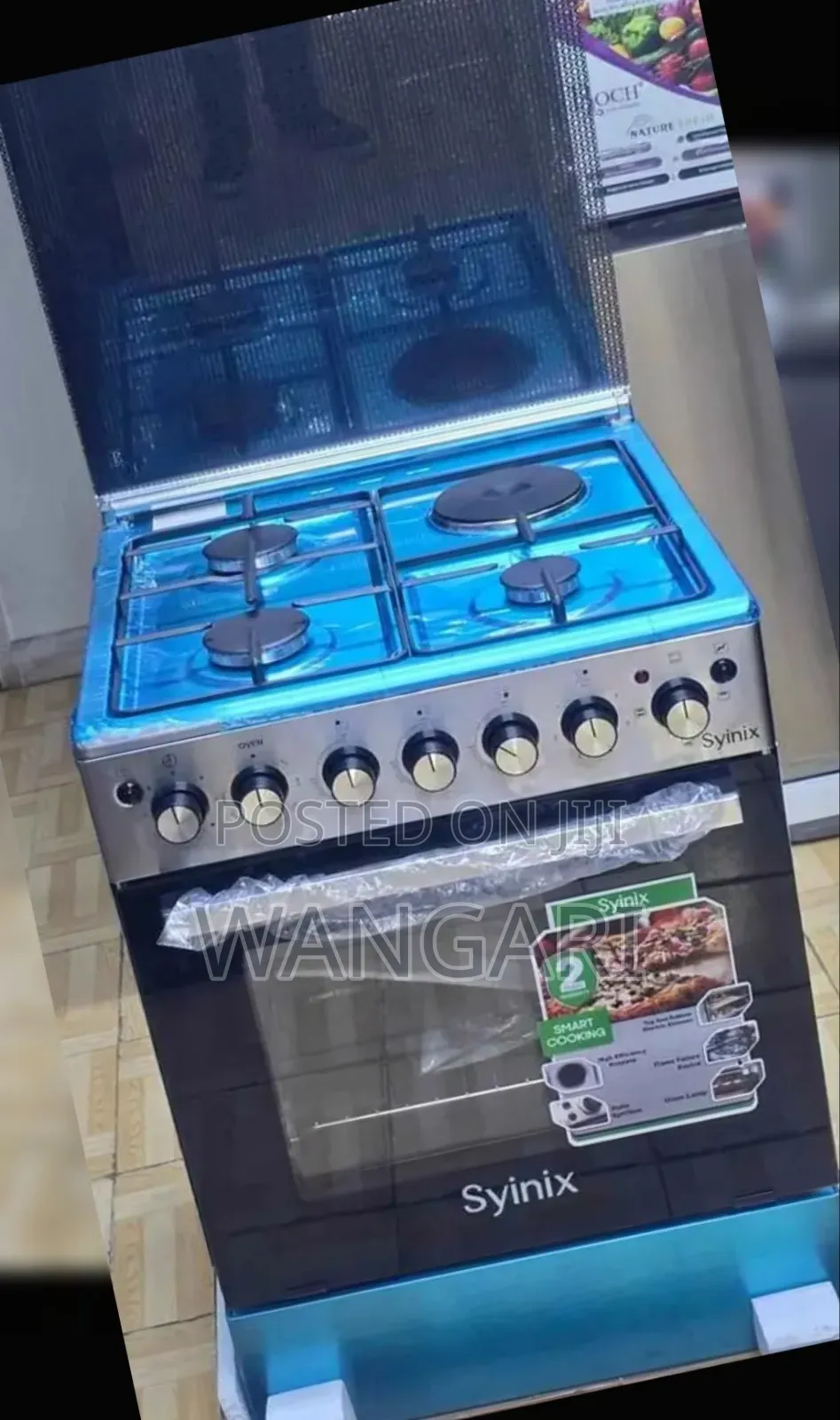 Available Standing Oven Syinix 60 by 60