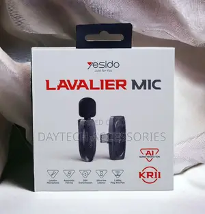 Yesido Kr11 Wireless Lavalier Microphone With Type-C Connector.