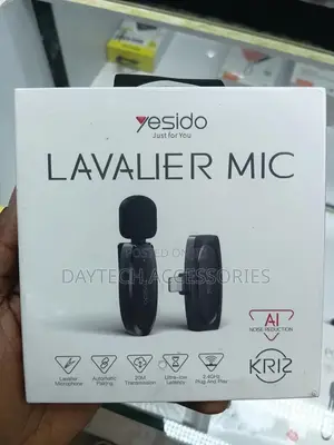 Yesido K-R-12 Wireless Lavalier Microphone for Lighting Devices
