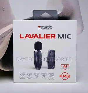 Yesido Kr12 Single Lavalier Mic Universal for Lightning Phones.
