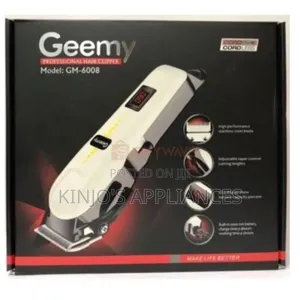 Cordless Rechargeable Geemy Shaver Gm-6008