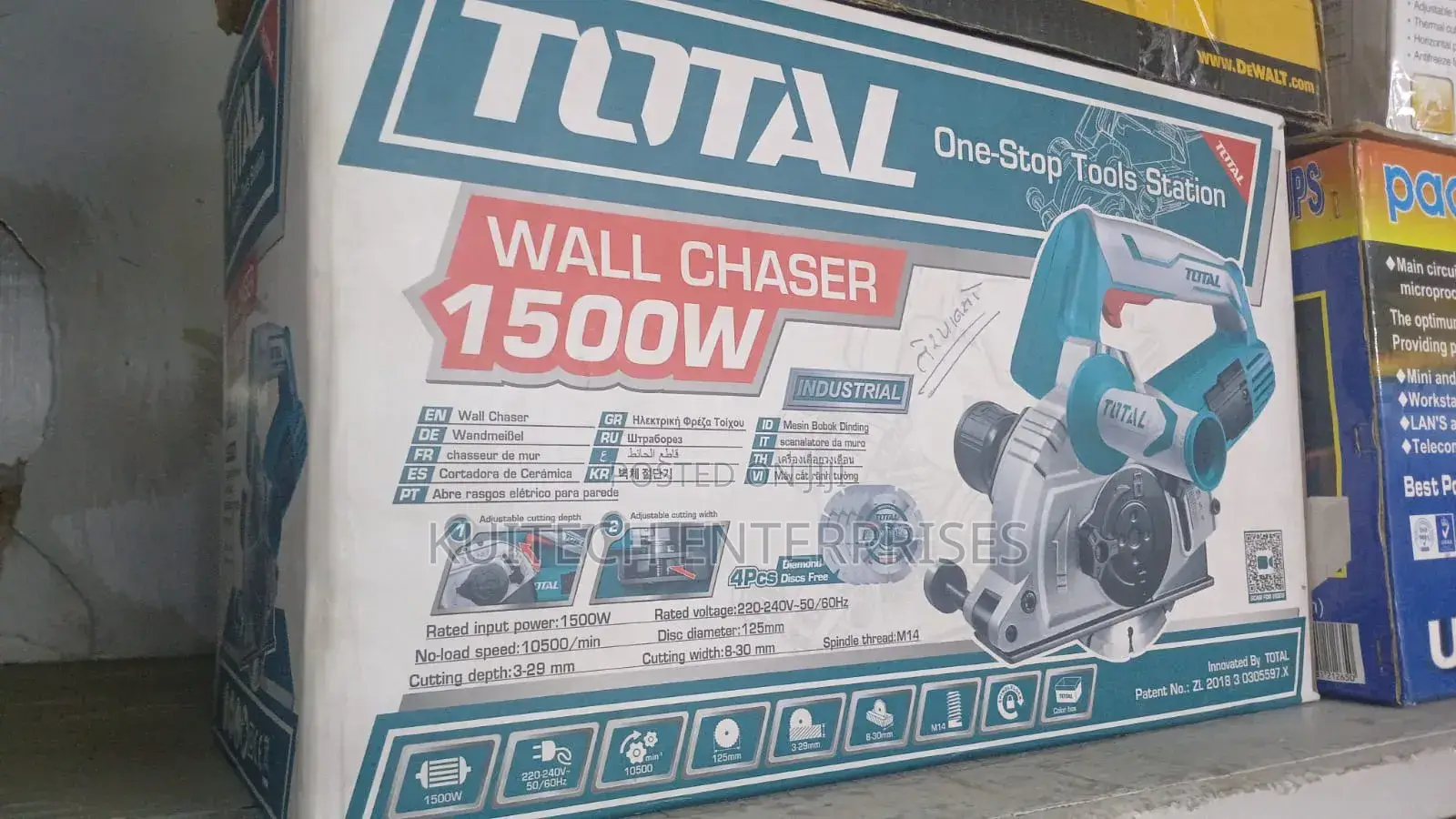 Total Wall Chaser/ Electric 1500w Wall Chaser Machine