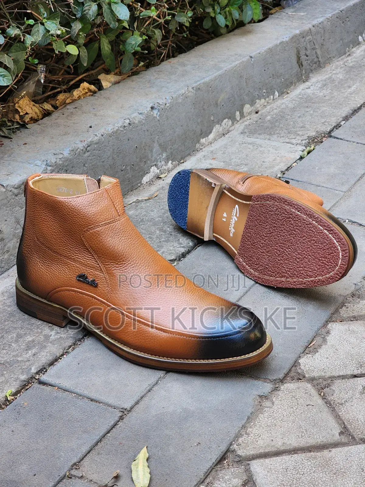Clarks Leather Boots