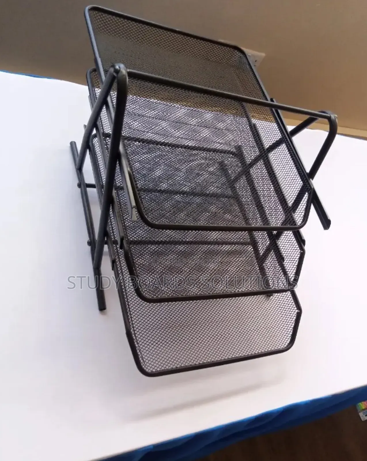 Metalic 3tier Document Tray Organizer