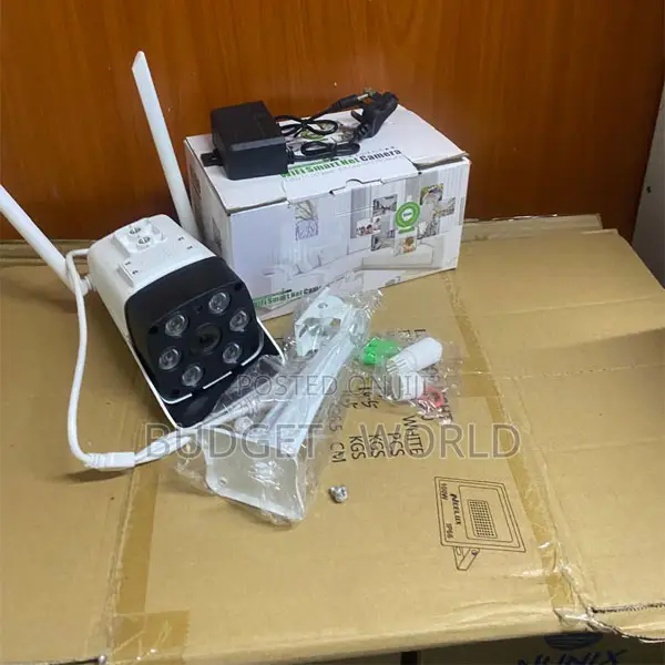 V380 Pro Wifi Bullet Camera With Weatherproof Housing