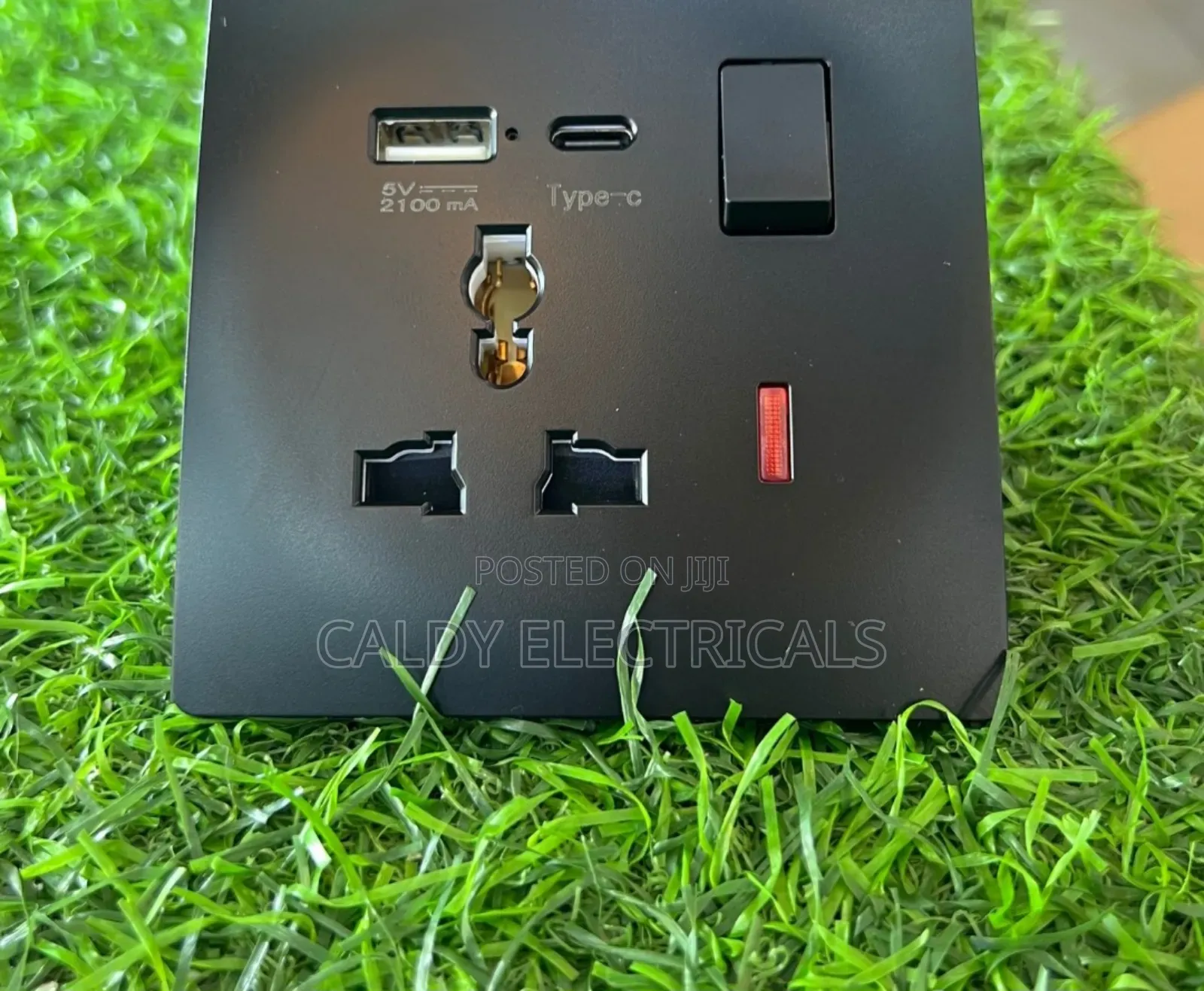 Ultra Thin Vip Black Single Socket Usb Ports