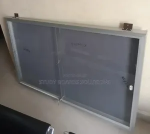 3ftx2ft Lockable Notice Board With Clear Tempered Glass for Embassies