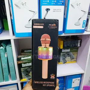 Ws-858l Handheld Ktv Wireless Microphone Hifi Speaker, Kids Karaoke