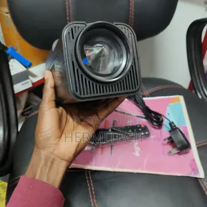 Smart Resolution Projectors With Remote and Power Adaptor