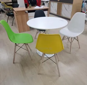 Modern Dining Table With Eame Chair