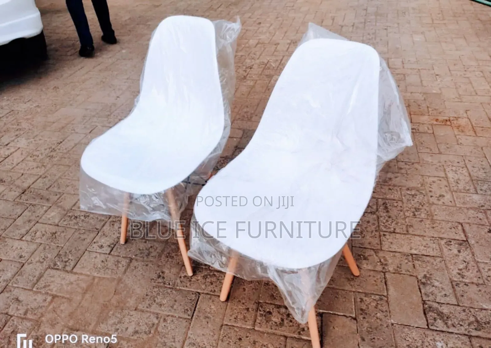 White Salon Eames Chair