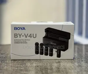 Boya By-v4u 4-person Wireless Microphone With Usb-c Connector