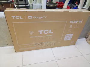 TCL 55” 55c655 Qled Pro Smart Google Tv Bluetooth, Youtube Netflix