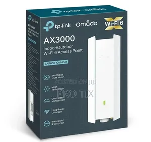 Tp-Link Ax3000 Indoor/Outdoor Wi-Fi 6 Access Point - Tl-Eap650-Outdoor