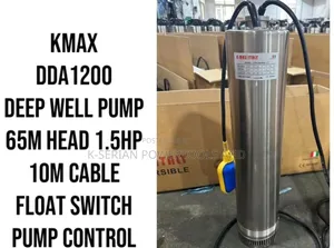 Kmax Deep Well Submersible Water Pump 0.5hp/0.5hp Submersible Pump