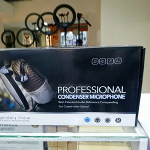 Legendary Vocal, Professional Bm800 Condenser Microphone, V8 Soundcard