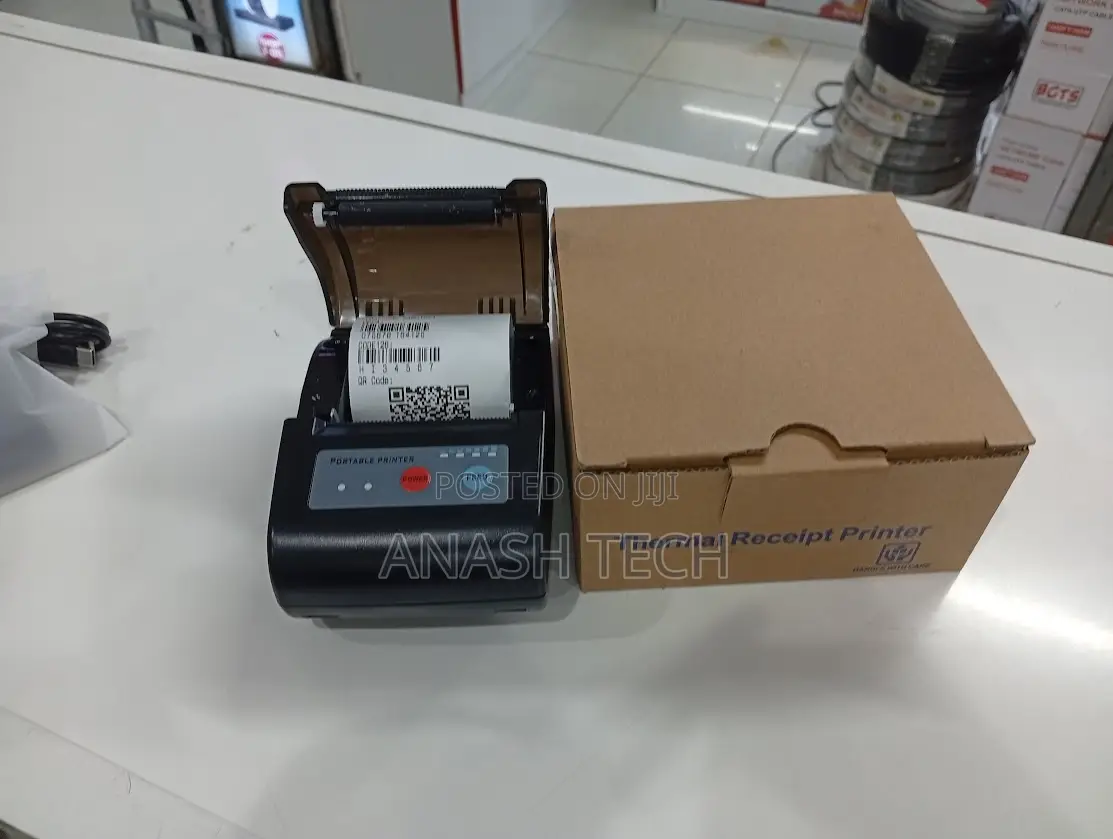Portable Built-in Battery 58mm Bluetooth Thermal Printer